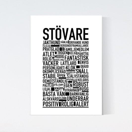 Stövare Text Poster