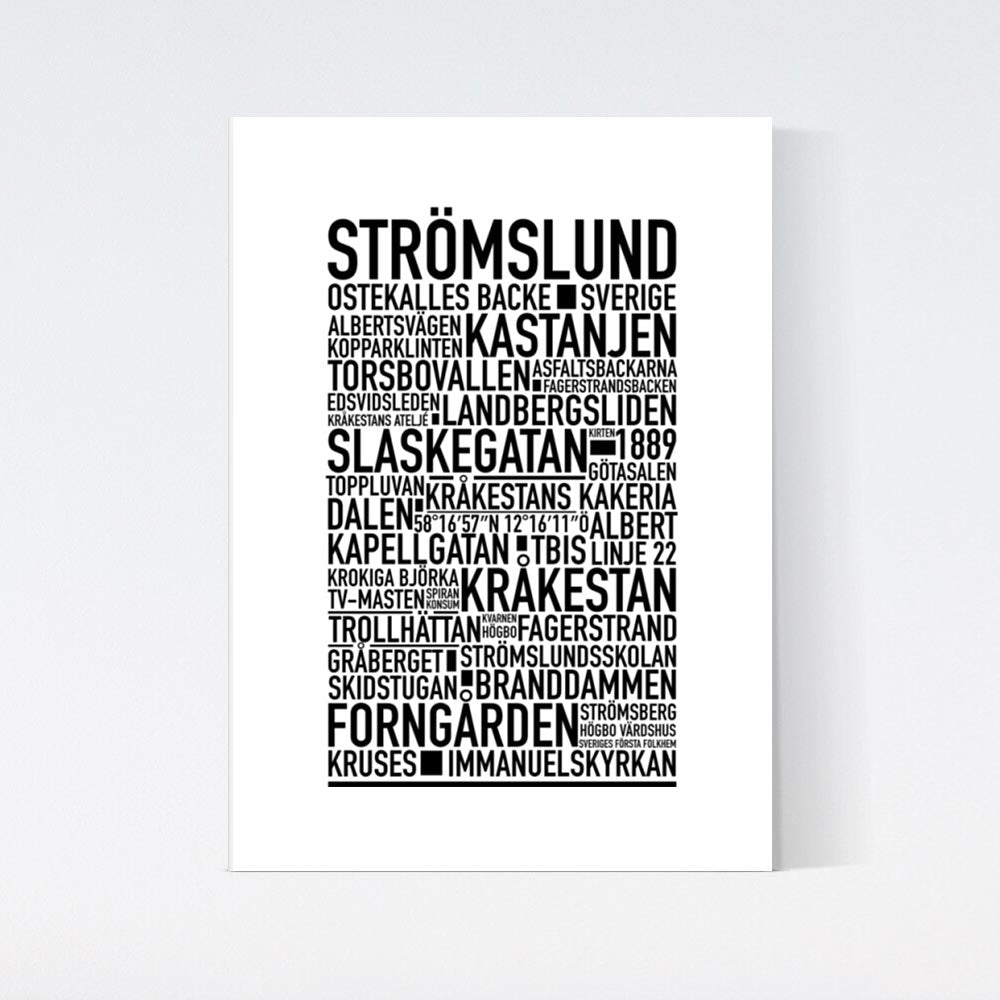 Strömslund Text Poster