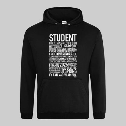 Student 2025 Text Hoodie