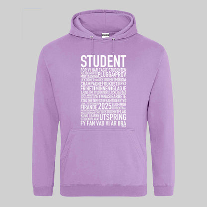 Student 2025 Text Hoodie