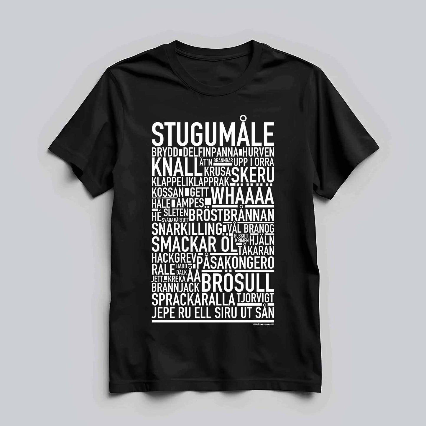 Stugumåle Dialekt Text T-shirt