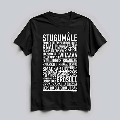 Stugumåle Dialekt Text T-shirt