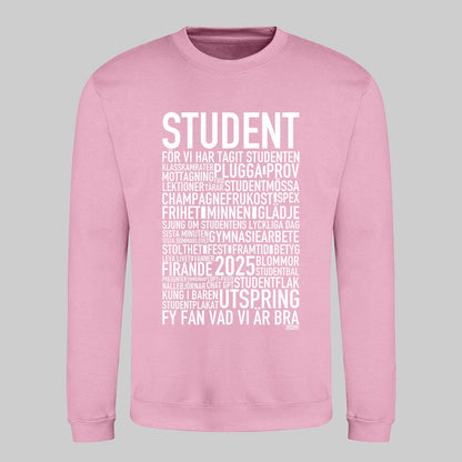 Student 2025 Text Sweatshirt