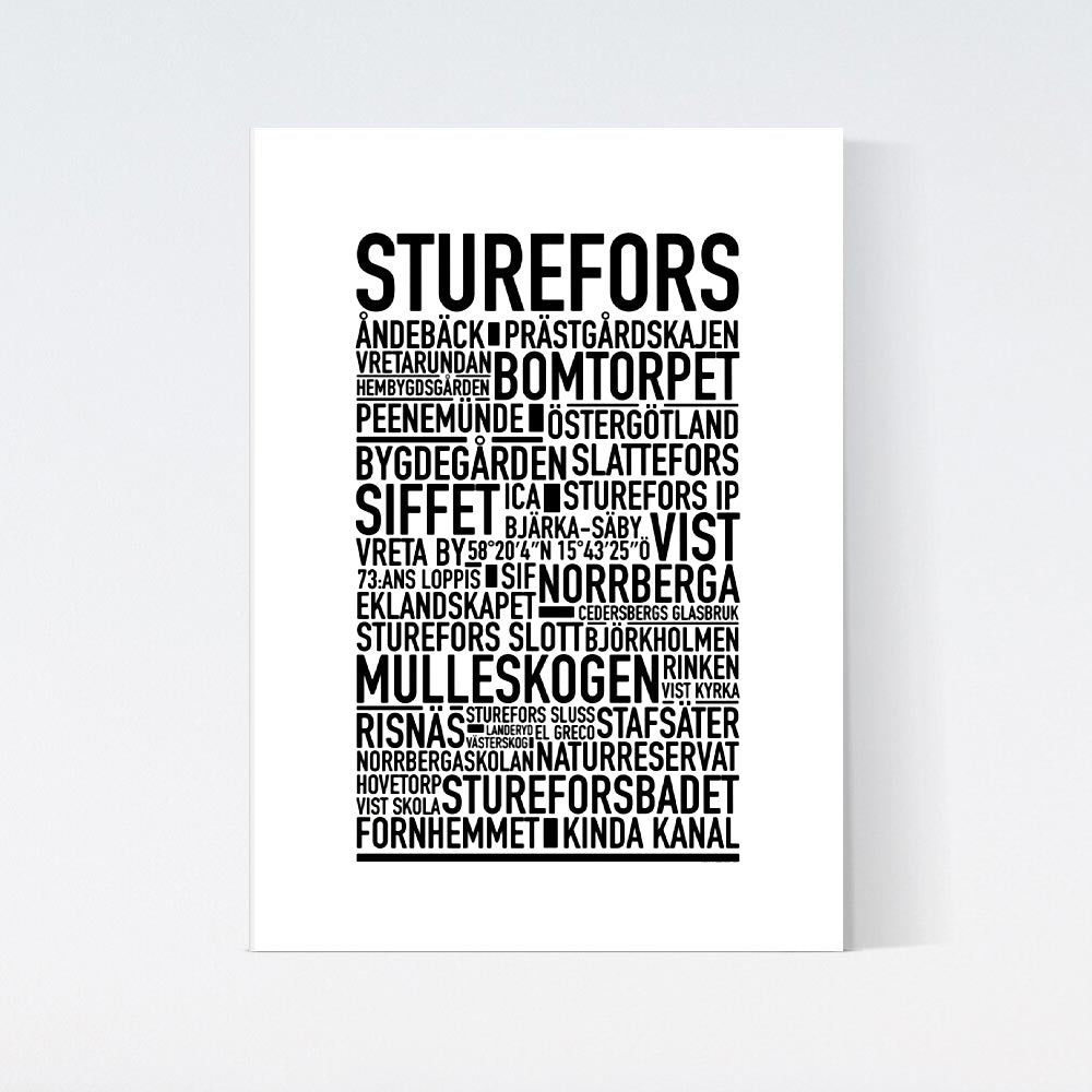 Sturefors Text Poster