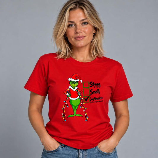 Stygg Snäll Jag Försökte T-shirt