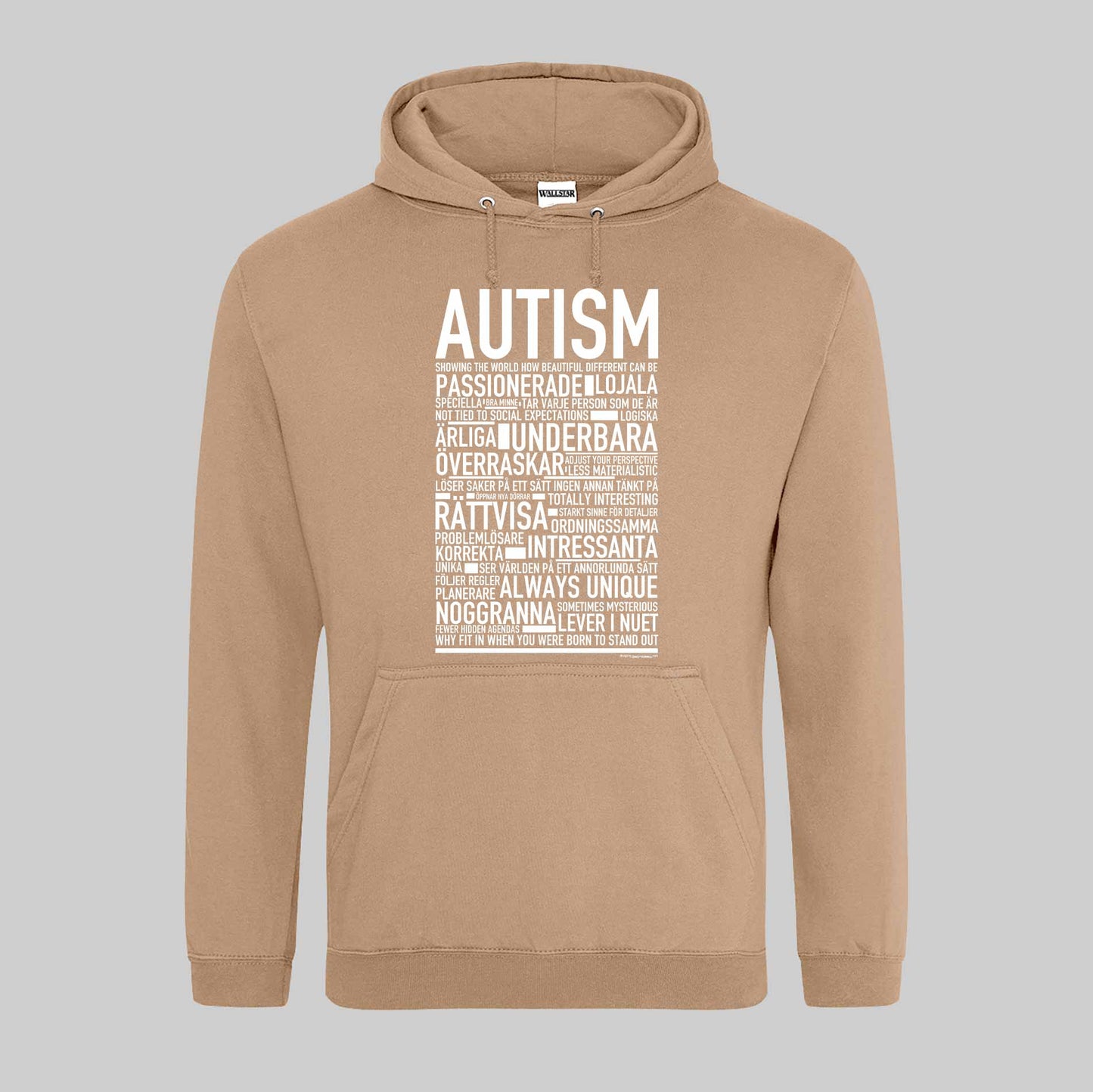 Autism Text Hoodie