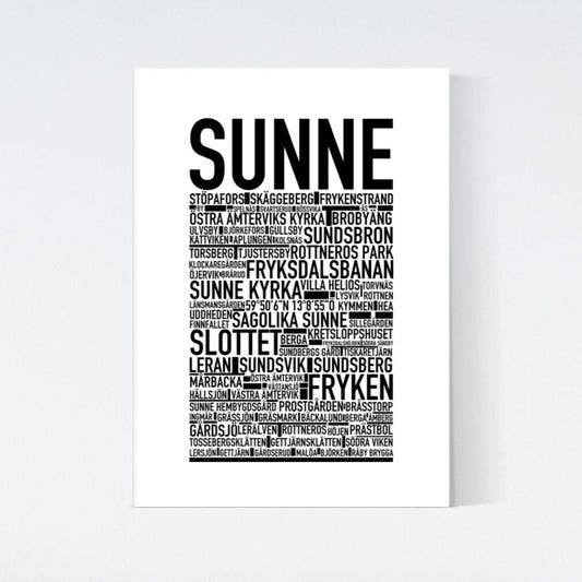 Sunne Text Poster