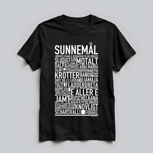 Sunnemål Dialekt Text T-shirt