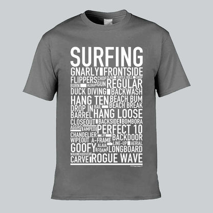 Surfing Text T-shirt