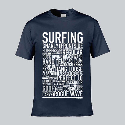 Surfing Text T-shirt