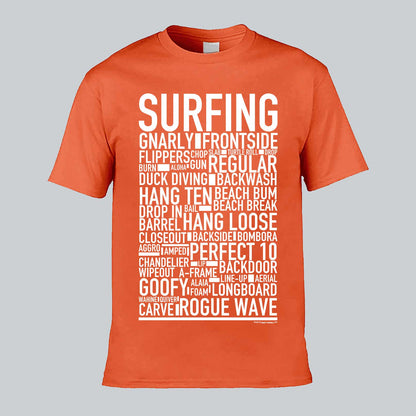 Surfing Text T-shirt