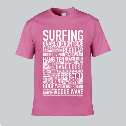 Surfing Text T-shirt