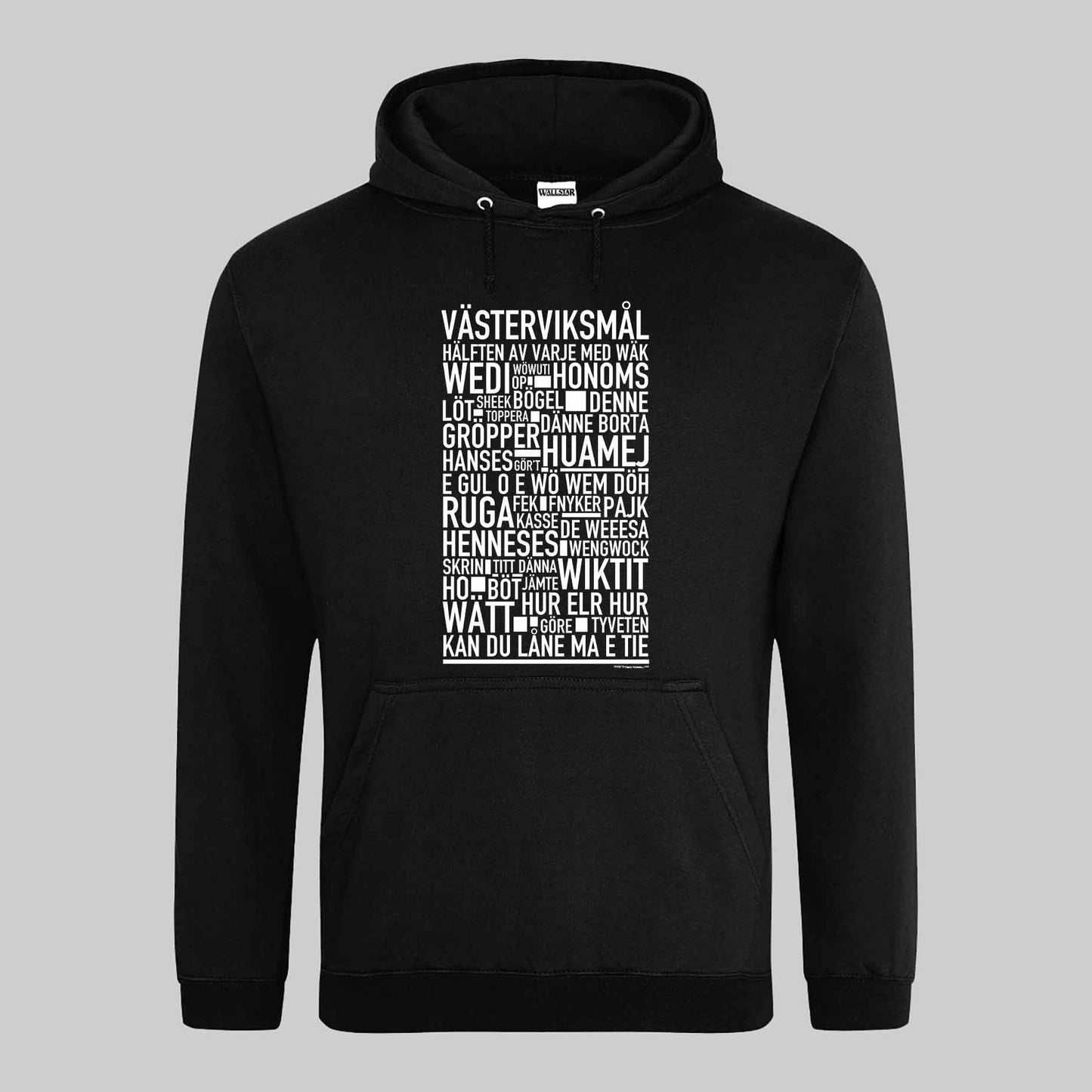 Västerviksmål Dialekt Text Hoodie