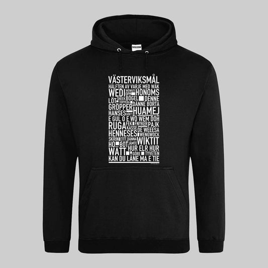 Västerviksmål Dialekt Text Hoodie