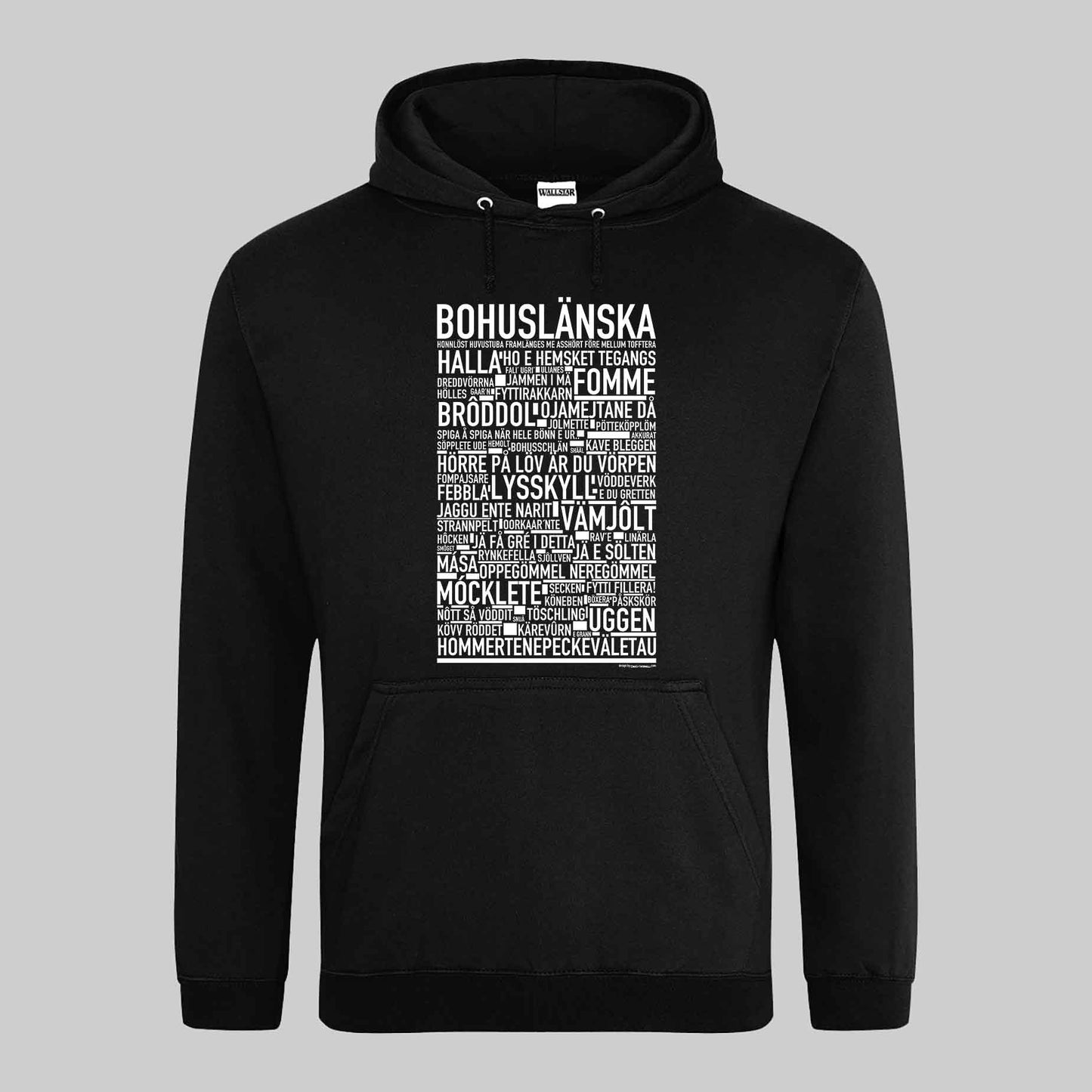 Bohuslänska Dialekt Text Hoodie