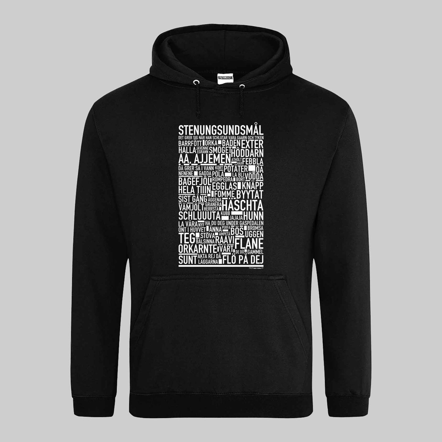 Stenungsundsmål Dialekt Text Hoodie