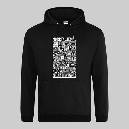 Norrtäljemål Dialekt Text Hoodie