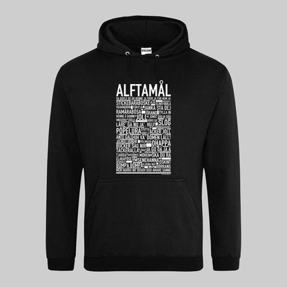 Alftamål Dialekt Text Hoodie