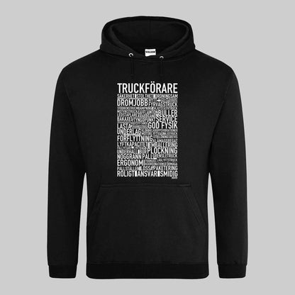 Truckförare Text Hoodie