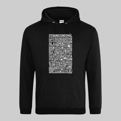 Stenungsundsmål Dialekt Text Hoodie