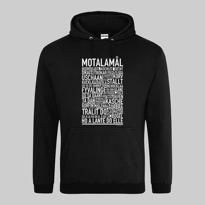 Motalamål Dialekt Text Hoodie
