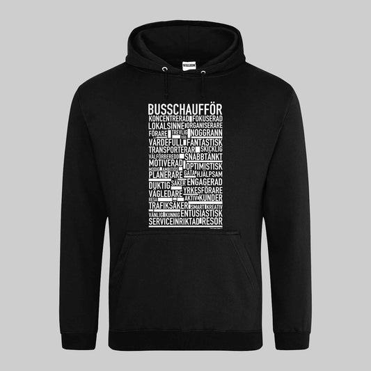 Busschaufför Text Hoodie