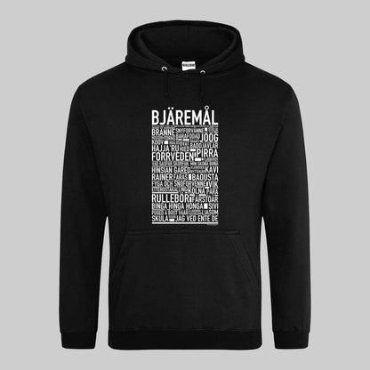 Bjäremål Dialekt Text Hoodie