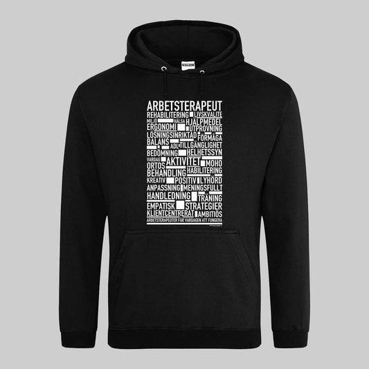 Arbetsterapeut Text Hoodie