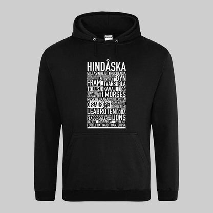 Hindåska Dialekt Text Hoodie