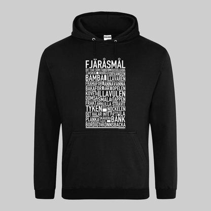 Fjäråsmål Dialekt Text Hoodie