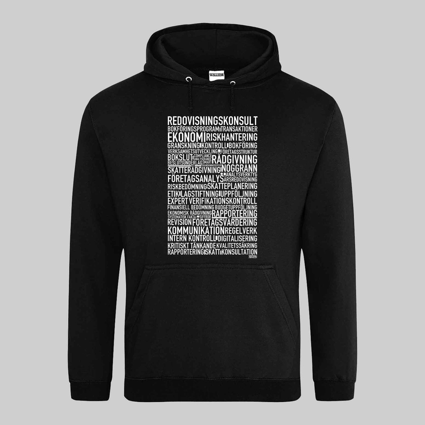 Redovisningskonsult Text Hoodie