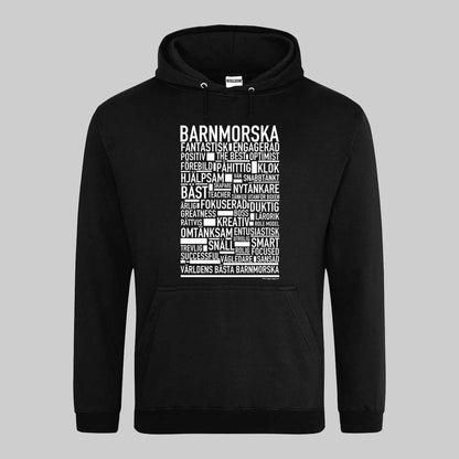 Barnmorska Text Hoodie