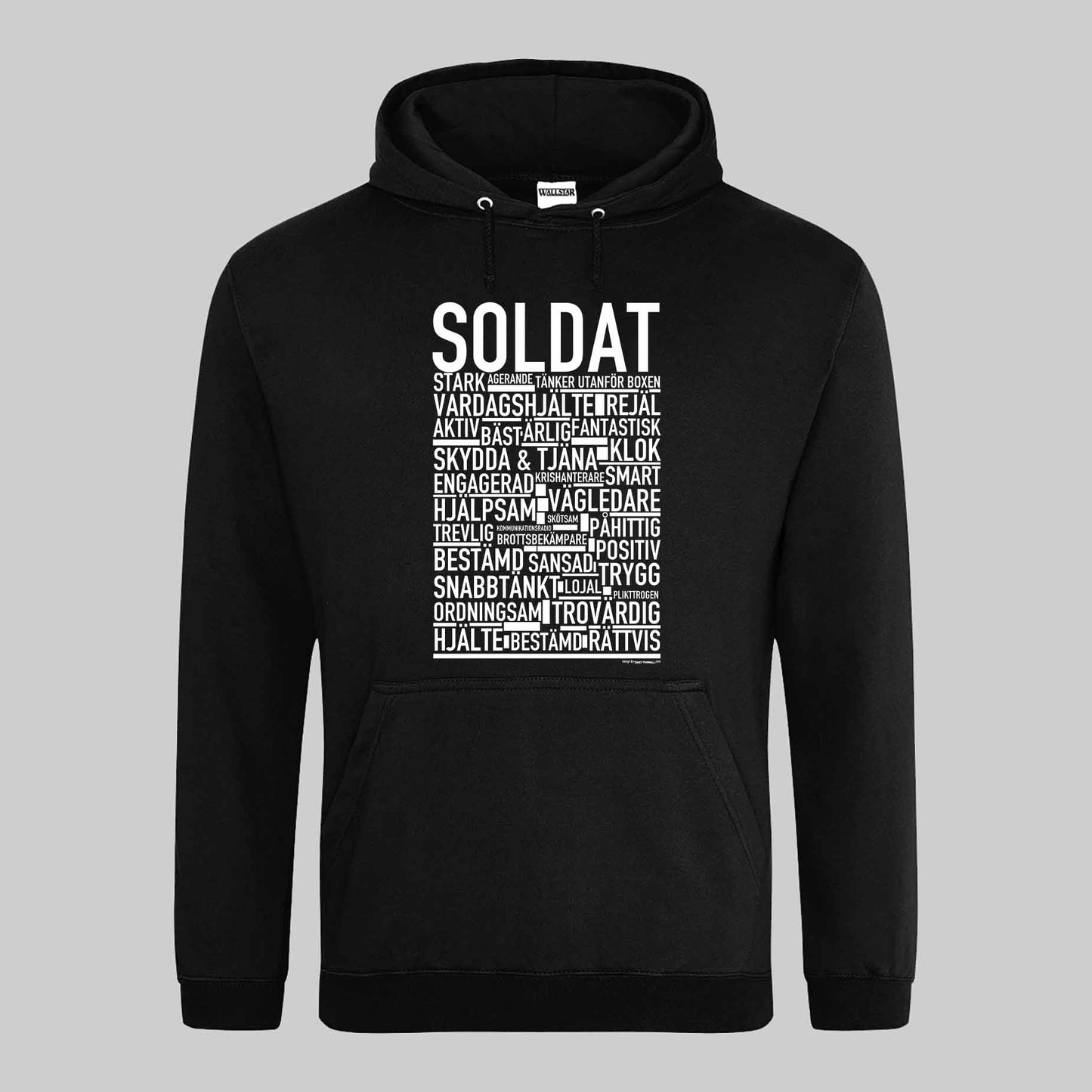 Soldat Text Hoodie