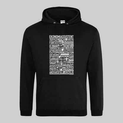 Ekonomiassistent Text Hoodie