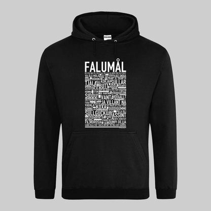 Falumål Dialekt Text Hoodie