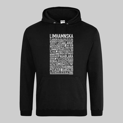 Limhamnska Dialekt Text Hoodie