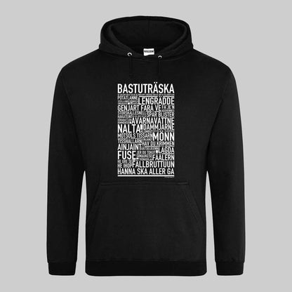Bastuträska Dialekt Text Hoodie
