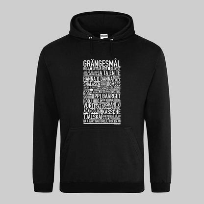 Grängesmål Dialekt Text Hoodie