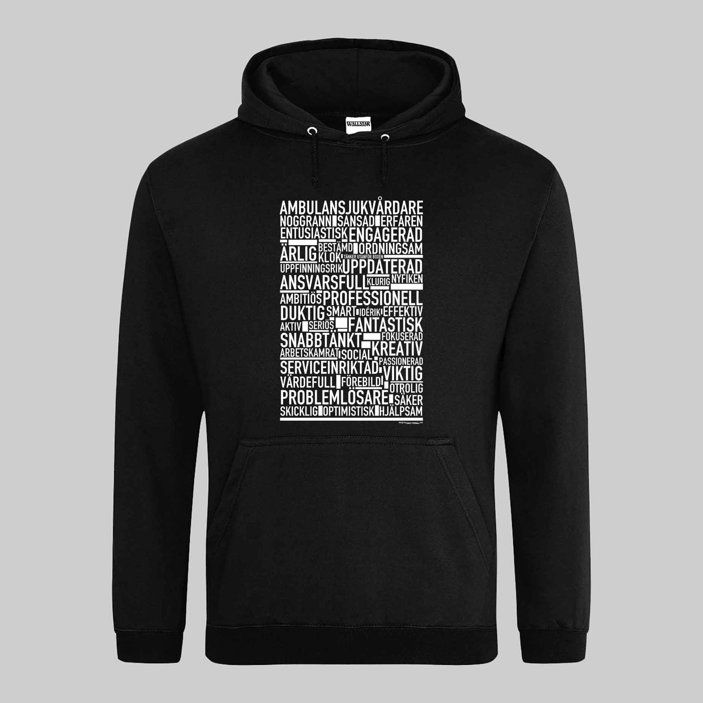 Ambulanssjukvårdare Text Hoodie
