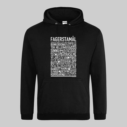 Fagerstamål Dialekt Text Hoodie