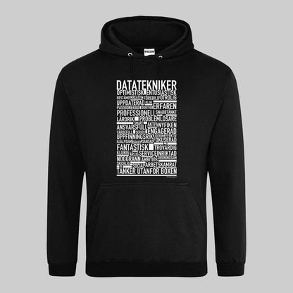 Datatekniker Text Hoodie