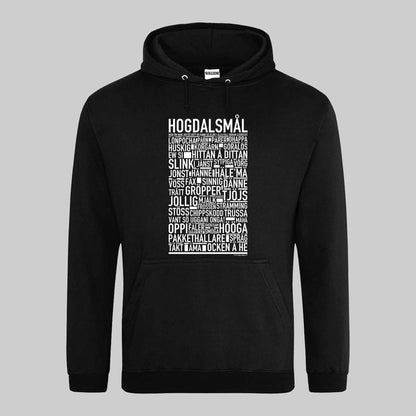 Hogdalsmål Dialekt Text Hoodie
