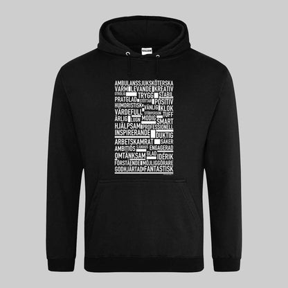 Ambulanssjuksköterska Text Hoodie