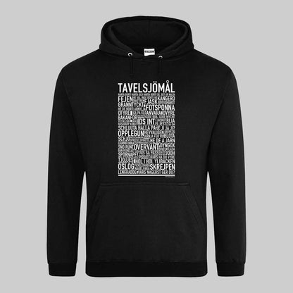 Tavelsjömål Dialekt Text Hoodie