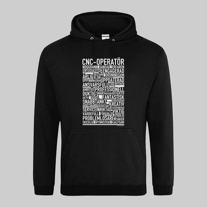 CNC Operatör Text Hoodie