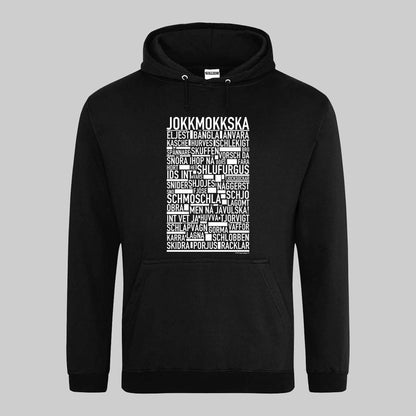 Jokkmokkska Dialekt Text Hoodie