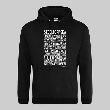 Segeltorpska Dialekt Text Hoodie