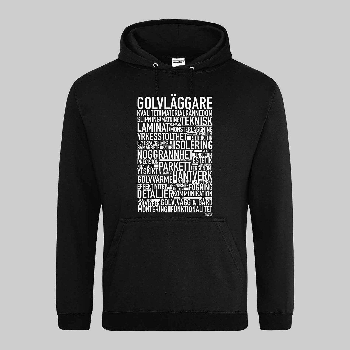 Golvläggare Text Hoodie