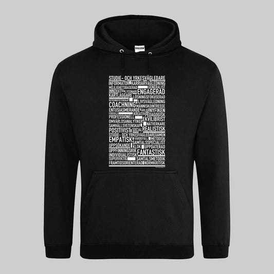 Studie- och Yrkesvägledare Text Hoodie