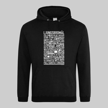 Ljungsbromål Dialekt Text Hoodie